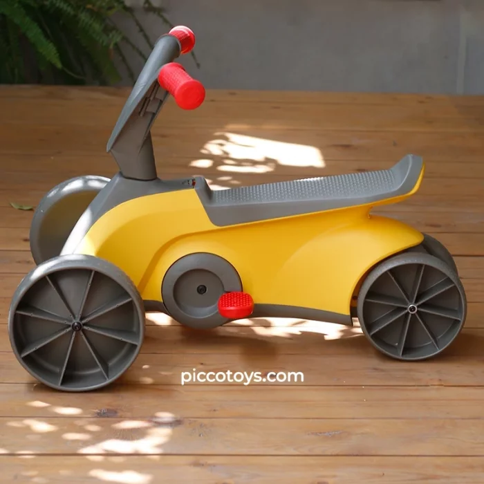 سه چرخه کودک رنگ زرد طوسی پررنگ کد P/7276/D