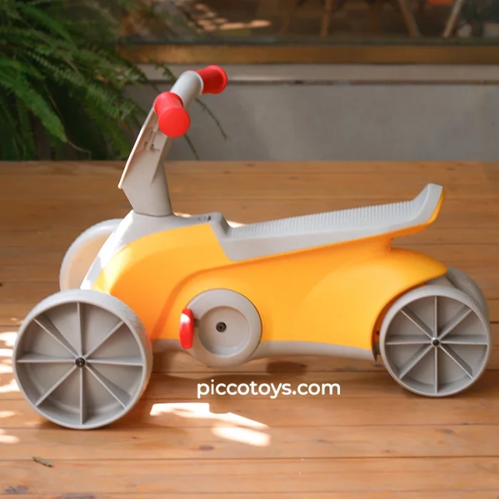 سه چرخه کودک رنگ زرد طوسی کمرنگ کد P/7276/E