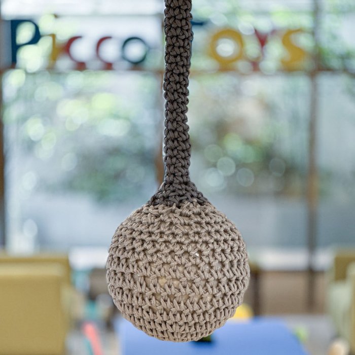 تاب کودک توپی تارتن یا کروچت رنگ طوسی کد 6559726