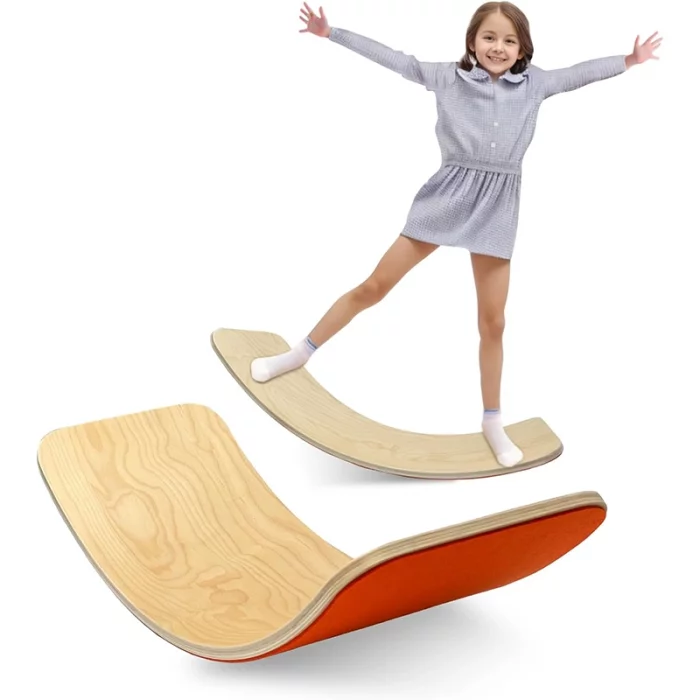 تخته تعادلی چوبی سایز بزرگ با زیره کد P/JHTOY901/A