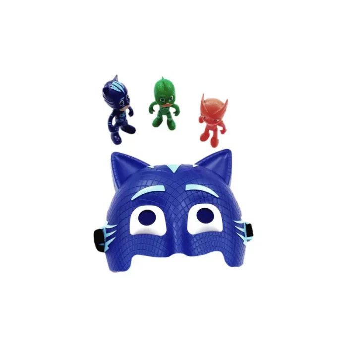 ست فیگور 3 عددی و ماسک پی جی مکس مدل CatBoy کد P/3311/A