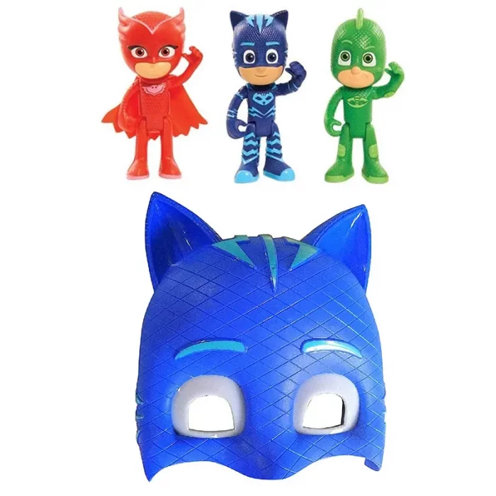 ست فیگور 3 عددی و ماسک پی جی مکس مدل CatBoy کد P/3311/A