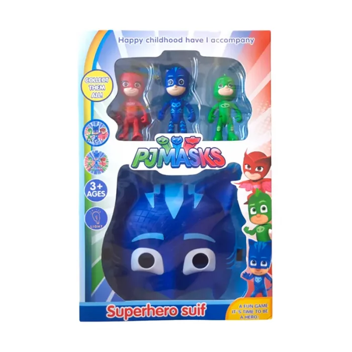 ست فیگور 3 عددی و ماسک پی جی مکس مدل CatBoy کد P/3311/A