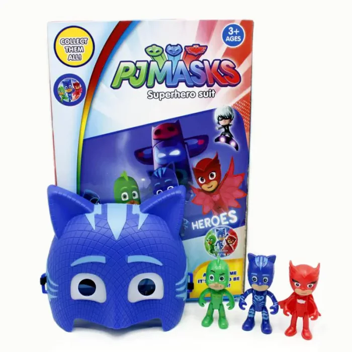 ست فیگور 3 عددی و ماسک پی جی مکس مدل CatBoy کد P/3311/A