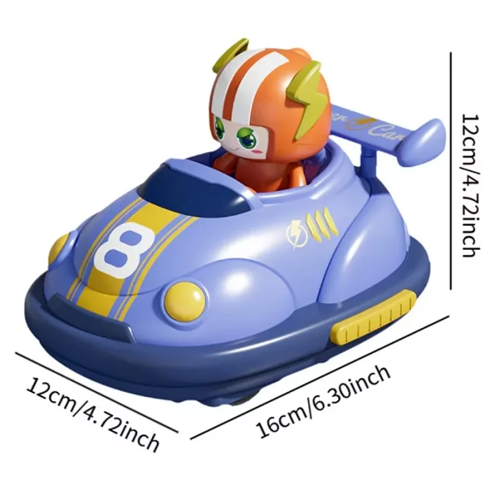 ماشین مبارز کنترلی مدل BUMPER CAR ست 2 عددی کد RQ3058