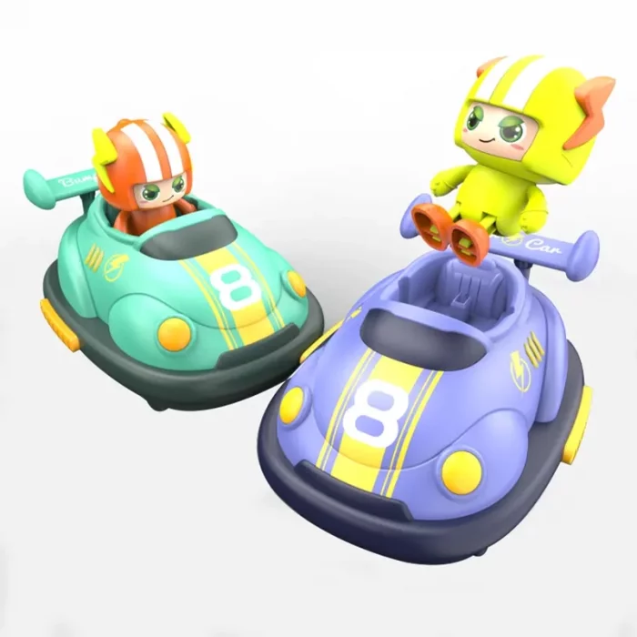 ماشین مبارز کنترلی مدل BUMPER CAR ست 2 عددی کد RQ3058