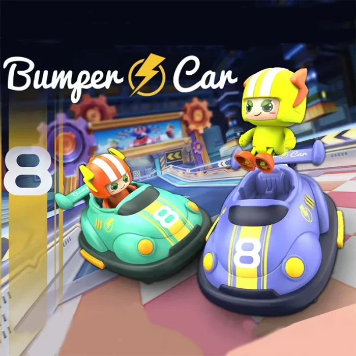 ماشین مبارز کنترلی مدل BUMPER CAR ست 2 عددی کد RQ3058