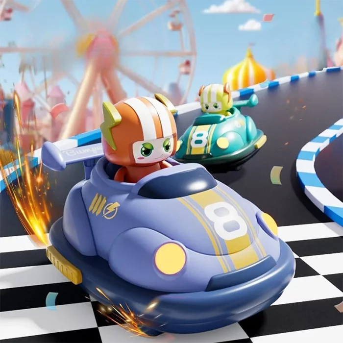 ماشین مبارز کنترلی مدل BUMPER CAR ست 2 عددی کد RQ3058
