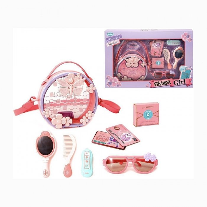 ست کیف دوشی و اکسسوری دخترانه کد 1615