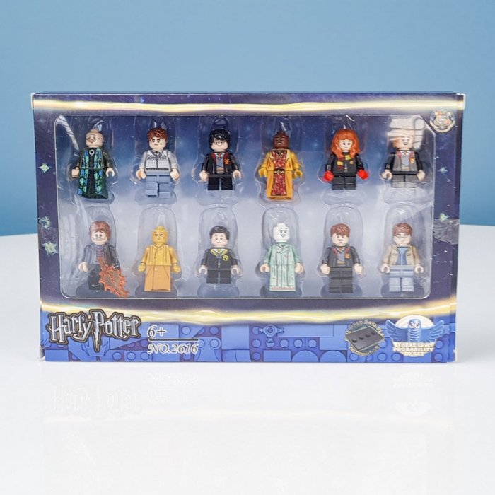 مینی فیگور 12 عددی طرح هری پاتر کد 2616