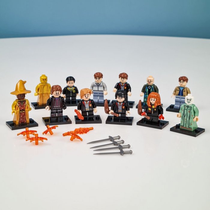 مینی فیگور 12 عددی طرح هری پاتر کد 2616