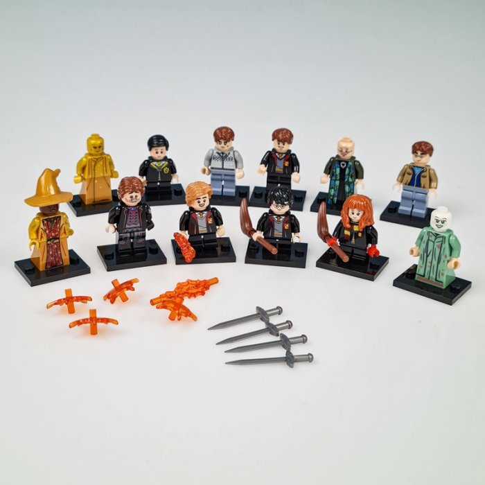 مینی فیگور 12 عددی طرح هری پاتر کد 2616
