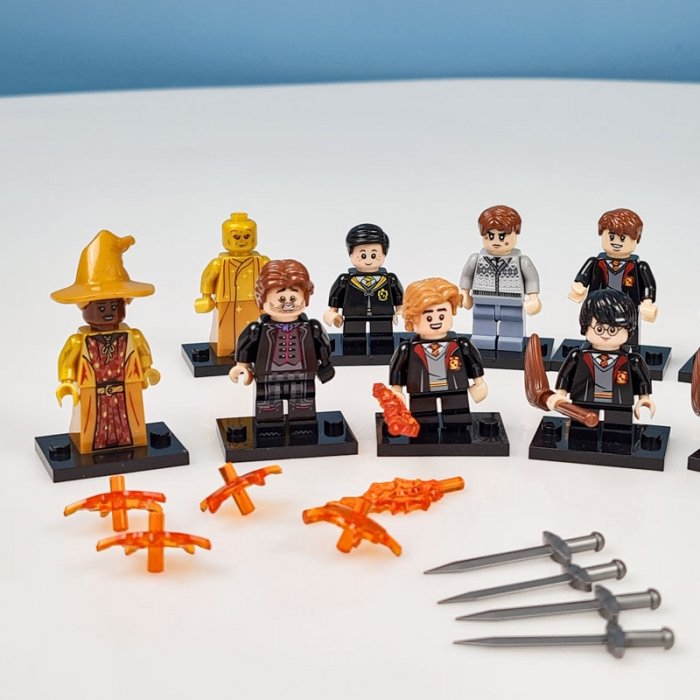 مینی فیگور 12 عددی طرح هری پاتر کد 2616