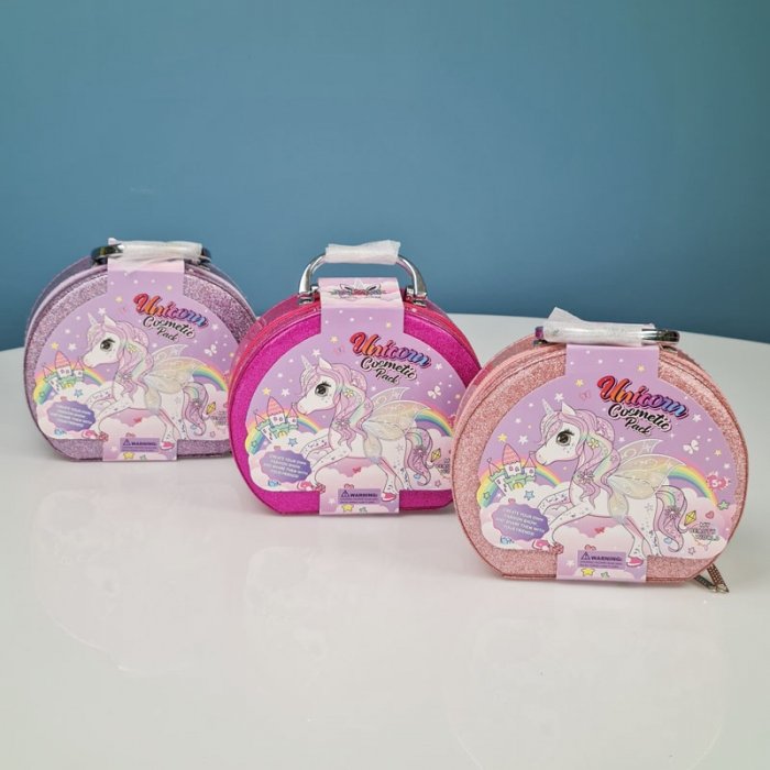 ست لوازم آرایشی کودک کیفی یونیکورن کد 1692A