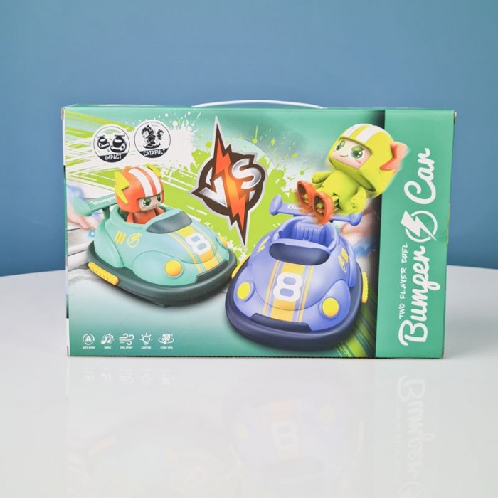 ماشین مبارز کنترلی مدل BUMPER CAR ست 2 عددی کد RQ3058