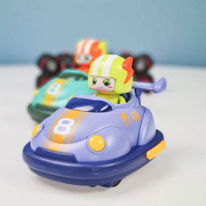 ماشین مبارز کنترلی مدل BUMPER CAR ست 2 عددی کد RQ3058
