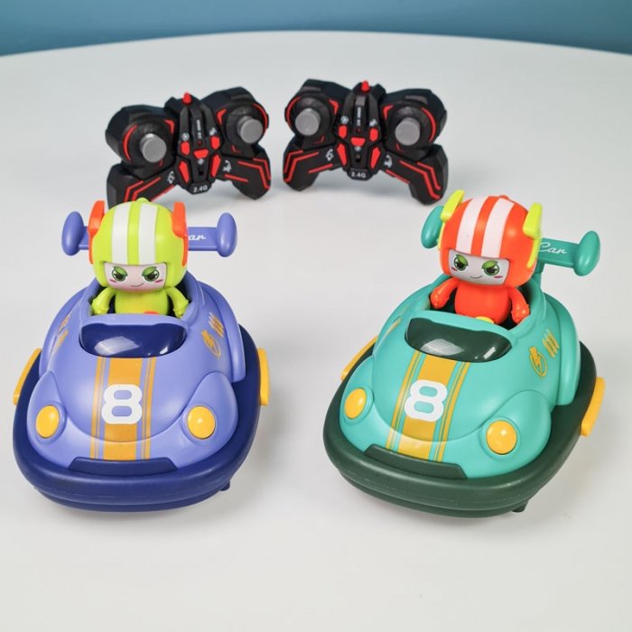 ماشین مبارز کنترلی مدل BUMPER CAR ست 2 عددی کد RQ3058