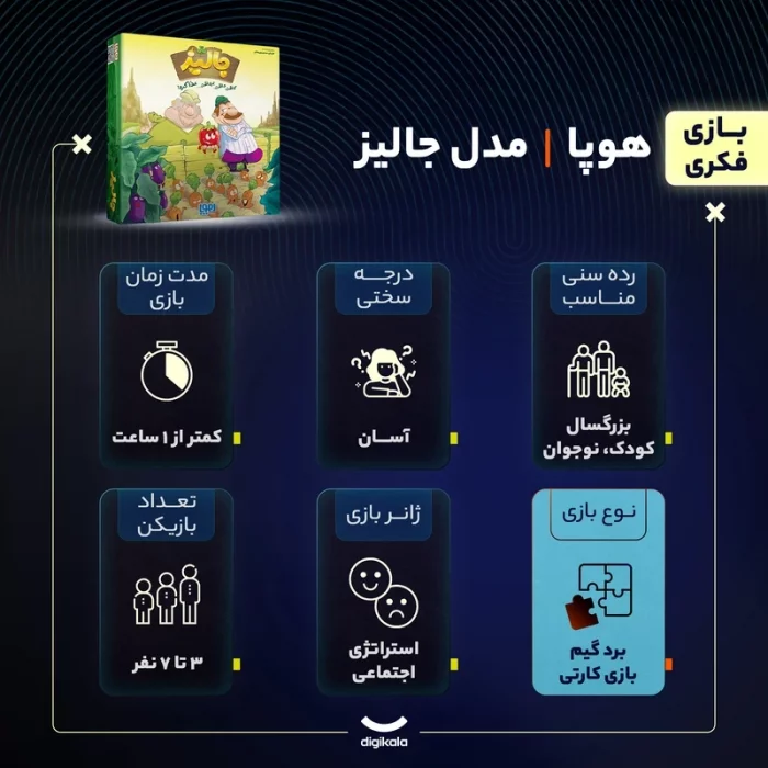 اسباب بازی فکری جالیز کد 000984