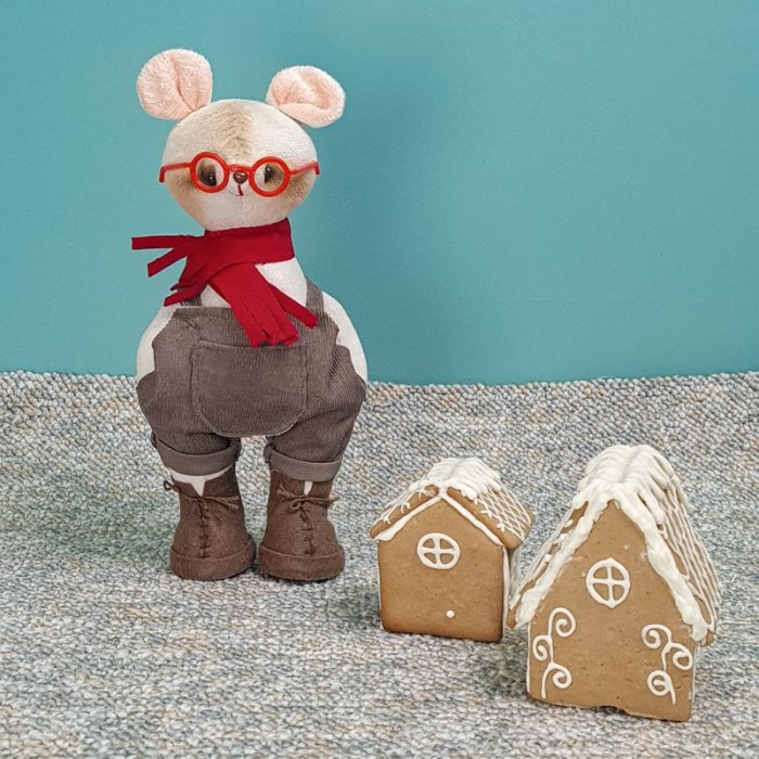 عروسک دست ساز مدل آقا موش کد 6440022