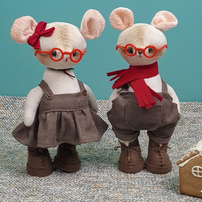 عروسک دست ساز مدل آقا موش کد 6440022