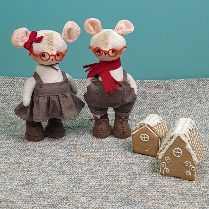 عروسک دست ساز مدل آقا موش کد 6440022