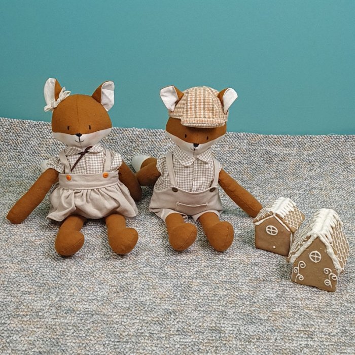 عروسک دست ساز مدل خانم روباه کد 6439972