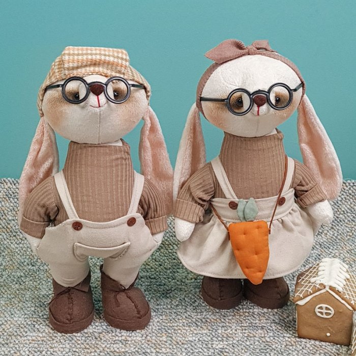 عروسک دست ساز مدل خانم خرگوش کد 6187864