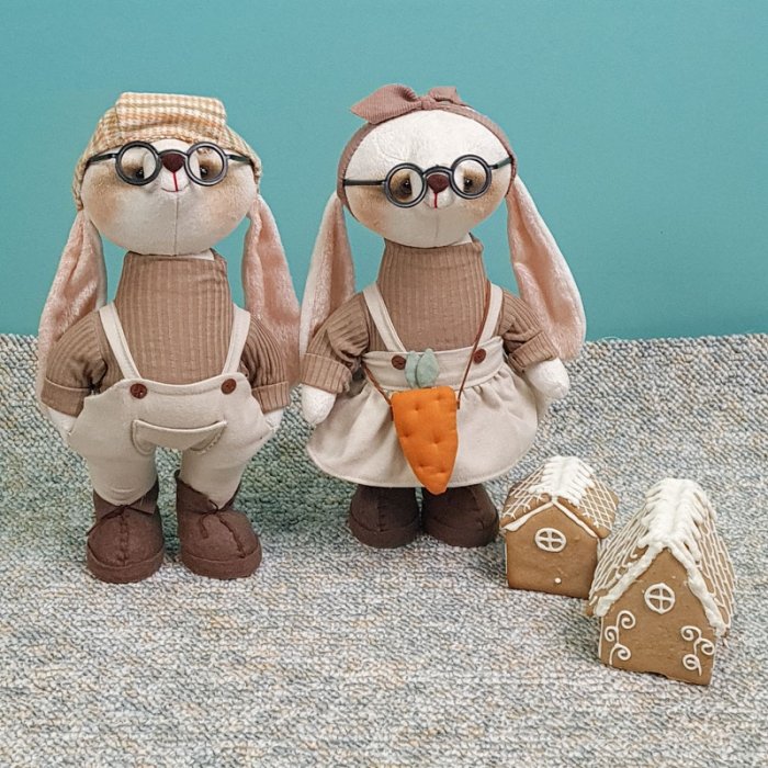 عروسک دست ساز مدل خانم خرگوش کد 6187864