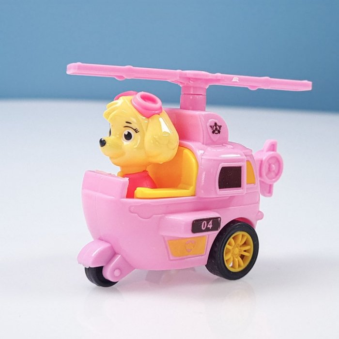 فیگور6 عددی سگهای نگهبان پاوپاترول paw patrol با ماشین  مدل P663