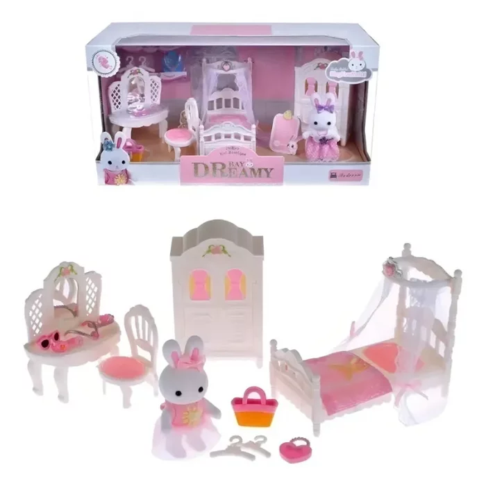 اسباب بازی خانه خرگوش مدل اتاق خواب BAY DREAMY کد 6616