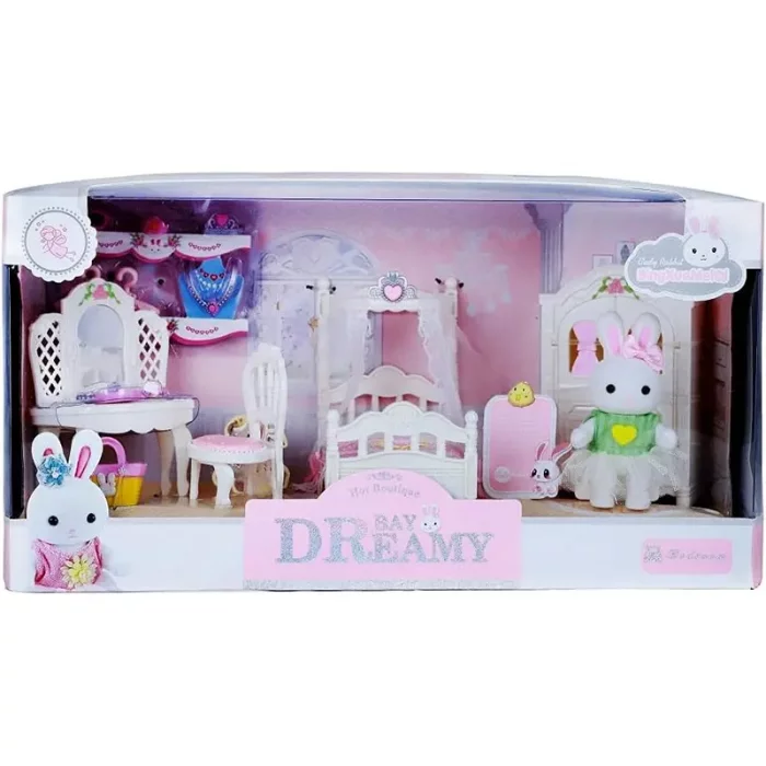 اسباب بازی خانه خرگوش مدل اتاق خواب BAY DREAMY کد 6616
