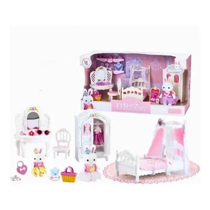 اسباب بازی خانه خرگوش مدل اتاق خواب BAY DREAMY کد 6616