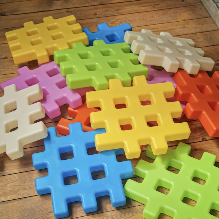 بلوک ساخت و ساز کودک ۱۲ عددی کد 9258