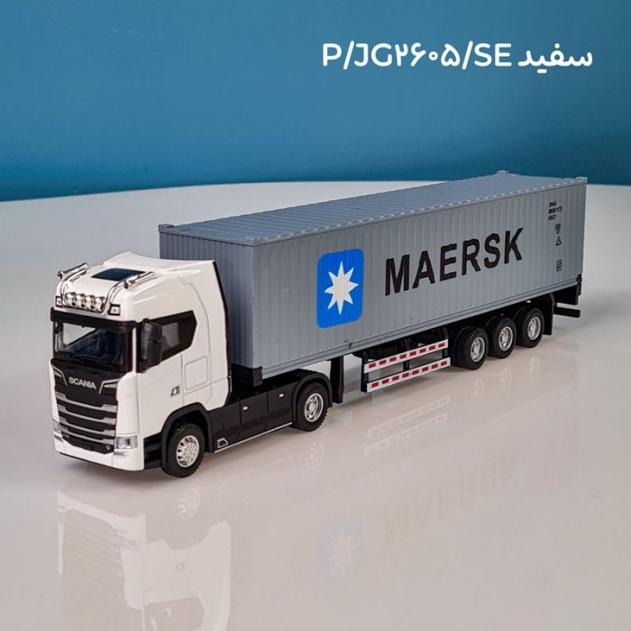 کامیون موزیکال حمل بار اسکانیا کد JG2605