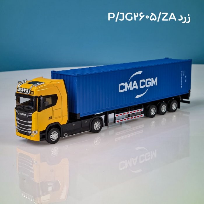 کامیون موزیکال حمل بار اسکانیا کد JG2605