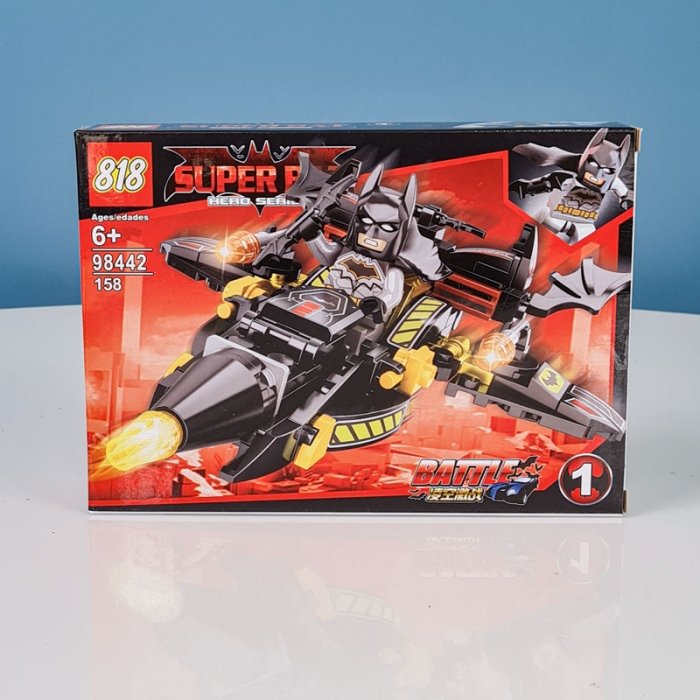 اسباب بازی لگو قهرمانان 158 تکه کد P/98442/B