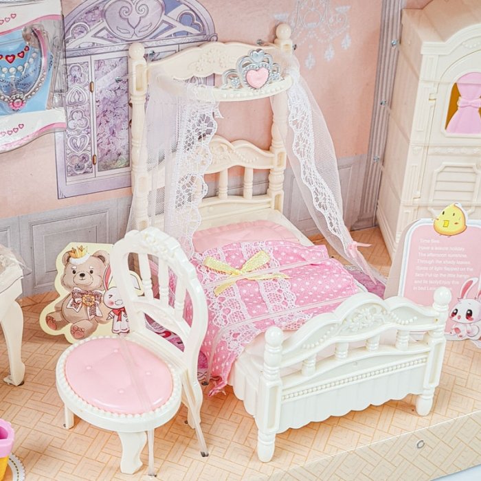 اسباب بازی خانه خرگوش مدل اتاق خواب BAY DREAMY کد 6616