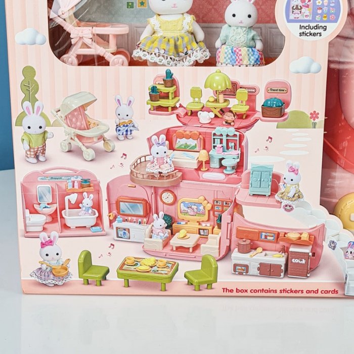 اسباب بازی خانه خرگوش مدل کوله پشتی BAY DREAMY کد 6701