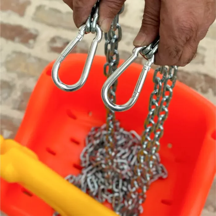 کفی تاب کودک حفاظ دار با طناب نارنجی مدل یکتا کد 5619417