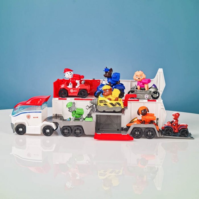 فیگور سگ های نگهبان پاوپاترول با اتوبوس Paw Patrol کد APT7113