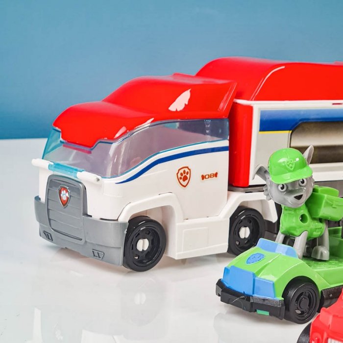 فیگور سگ های نگهبان پاوپاترول با اتوبوس Paw Patrol کد APT7113