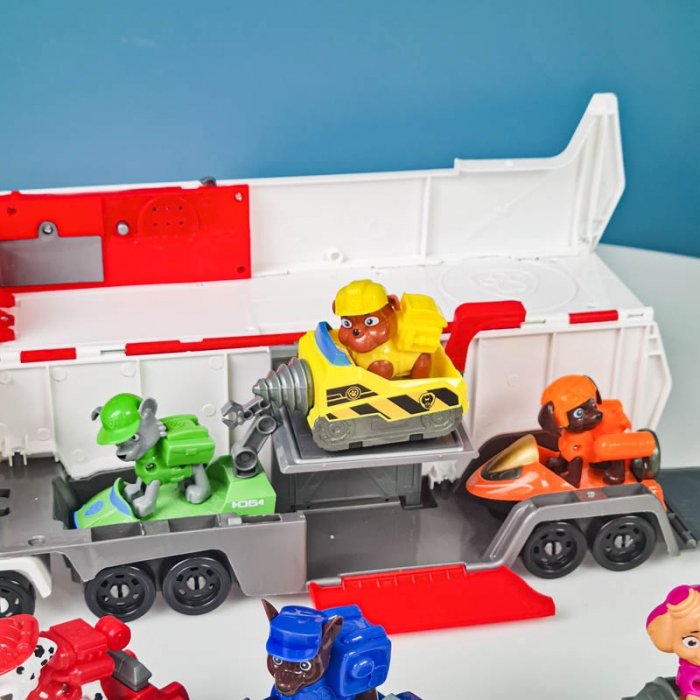 فیگور سگ های نگهبان پاوپاترول با اتوبوس Paw Patrol کد APT7113