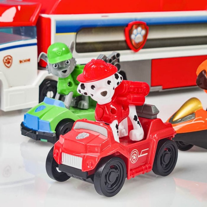 فیگور سگ های نگهبان پاوپاترول با اتوبوس Paw Patrol کد APT7113