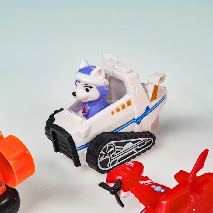 فیگور9 عددی سگهای نگهبان پاوپاترول paw patrol با ماشین  مدل 6632