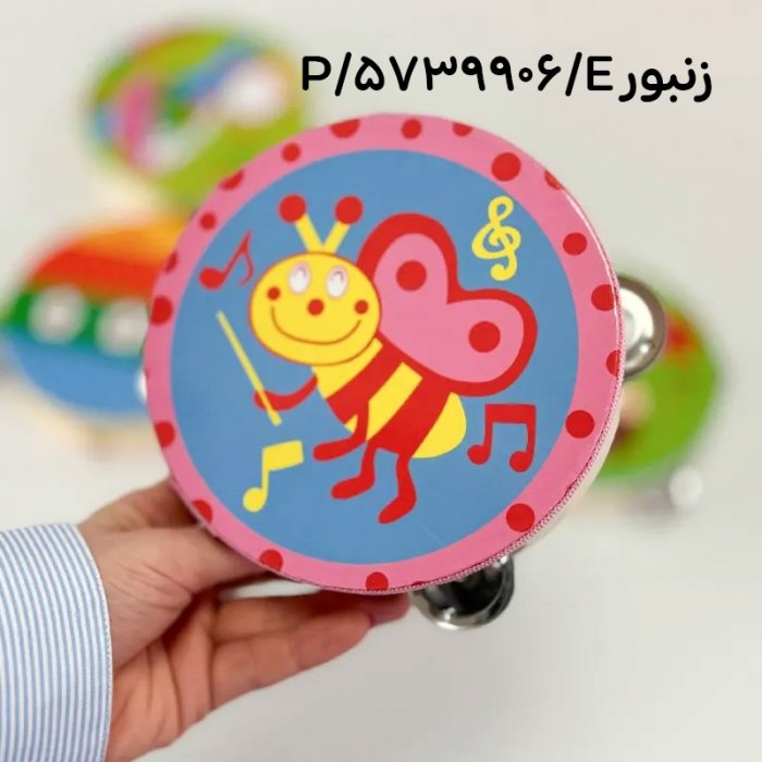 دایره زنگی کودک طرح دار کوچک کد 5739906