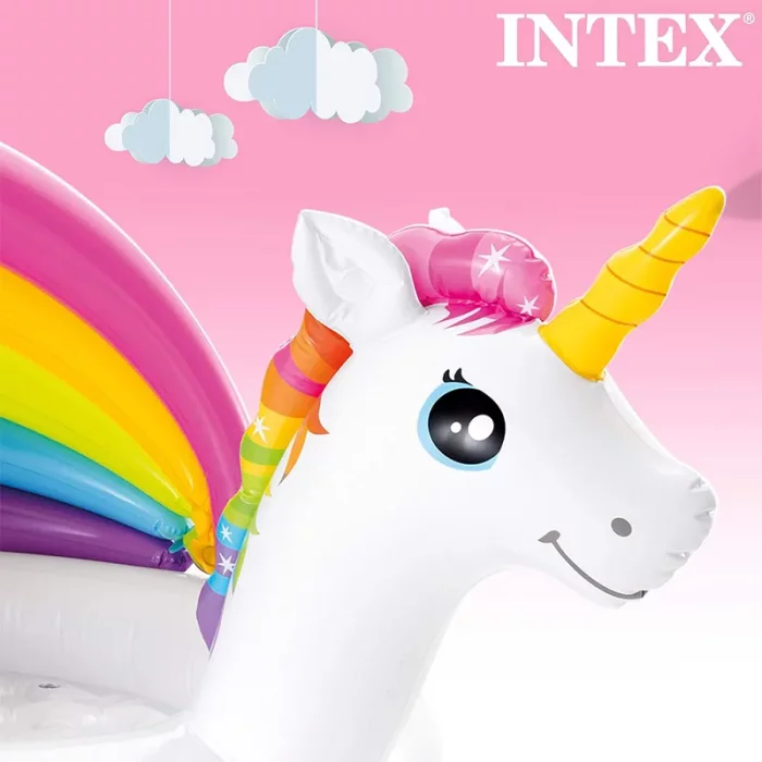 استخر بادی سایبان دار اینتکس intex مدل یونیکورن کد 57113