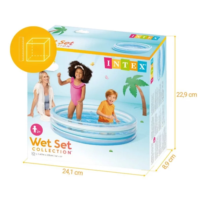 استخر بادی کودک اینتکس intex مدل کاشی کد 58467