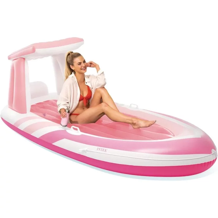 تشک و شناور بادی اینتکس intex مدل قایق کد 57804