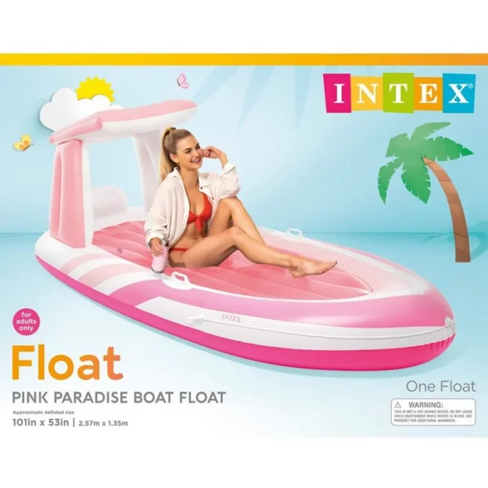 تشک و شناور بادی اینتکس intex مدل قایق کد 57804