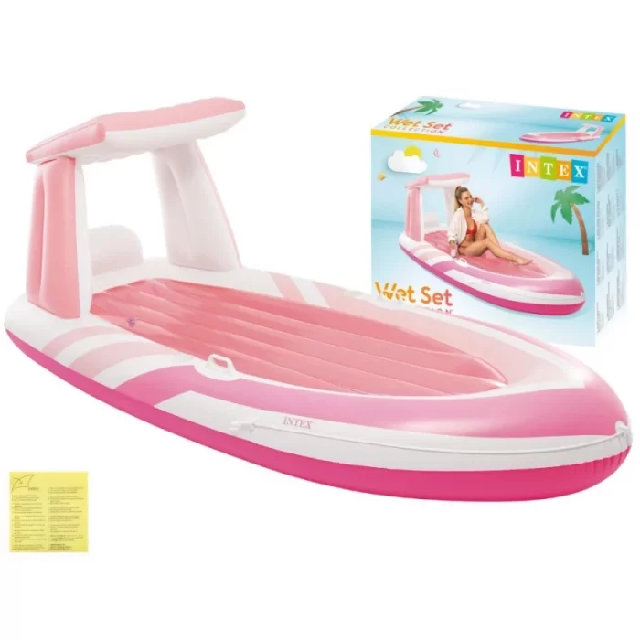 تشک و شناور بادی اینتکس intex مدل قایق کد 57804